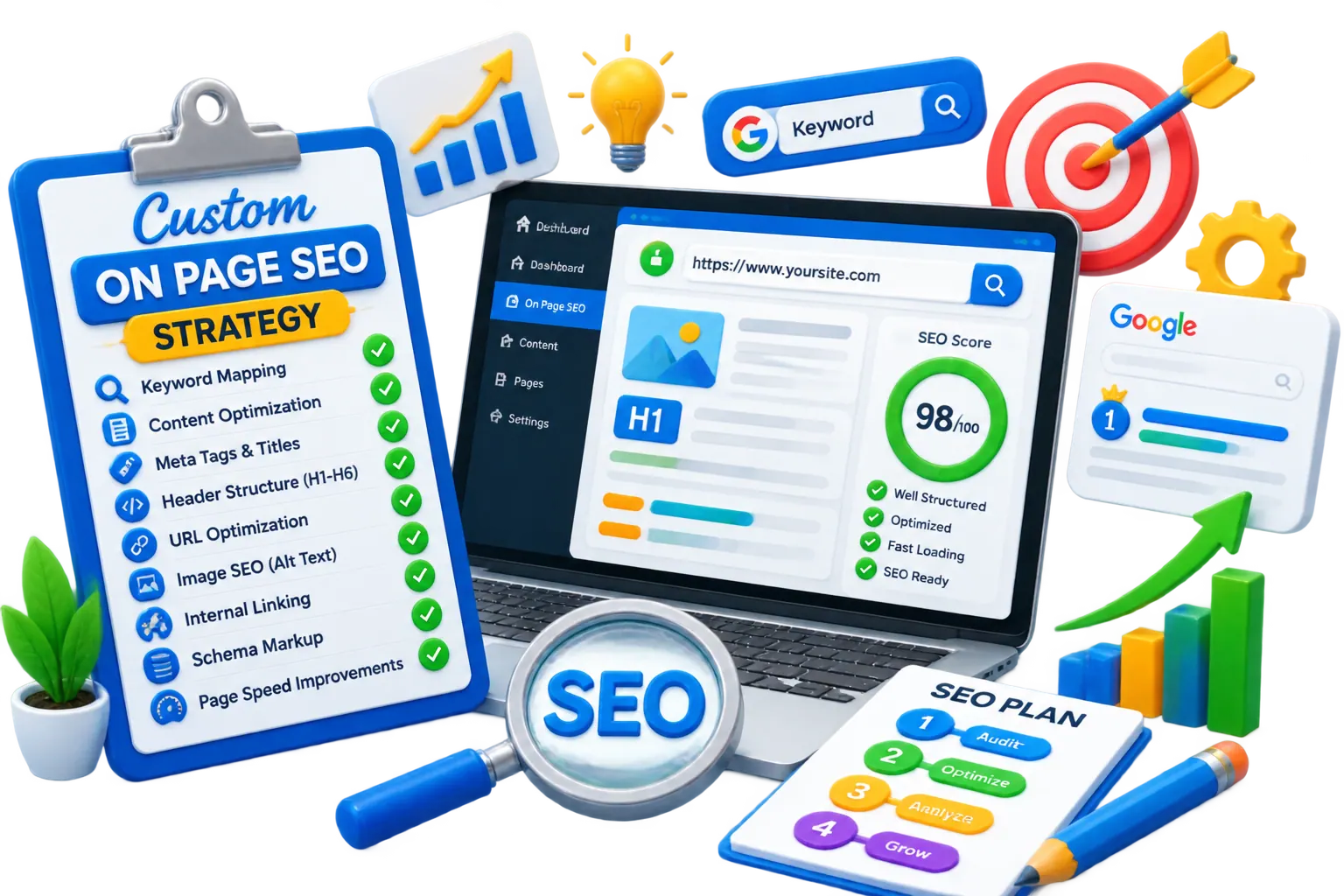 Custom On Page SEO Strategy