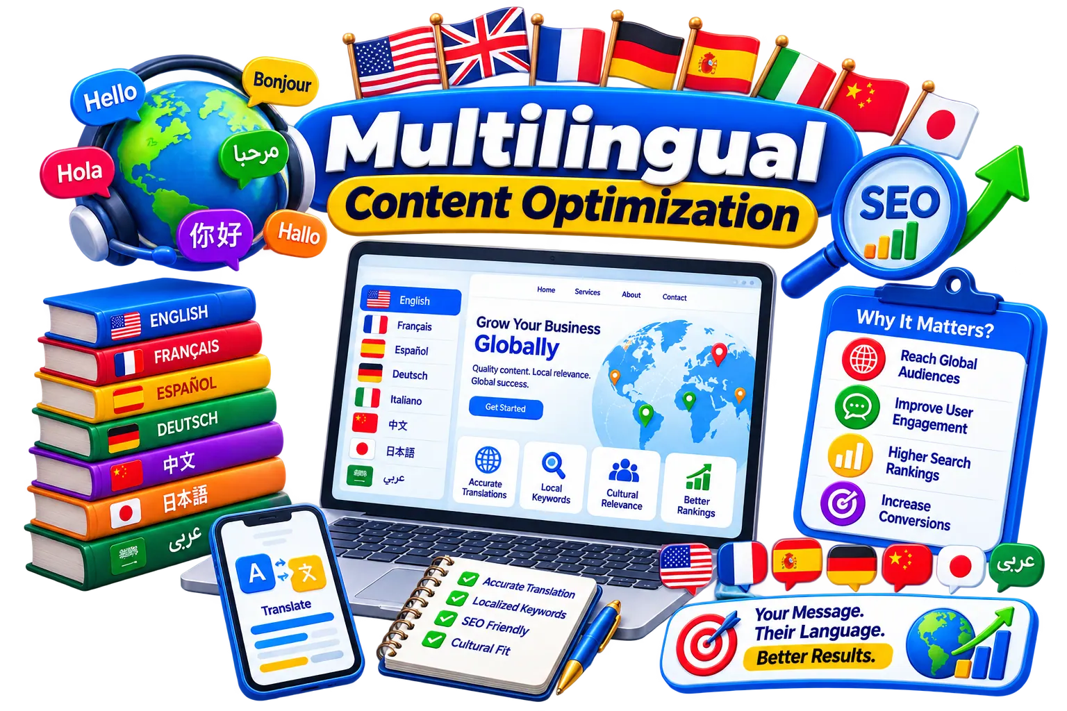 Multilingual Content Optimization